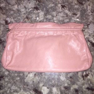 Ann Taylor pink clutch